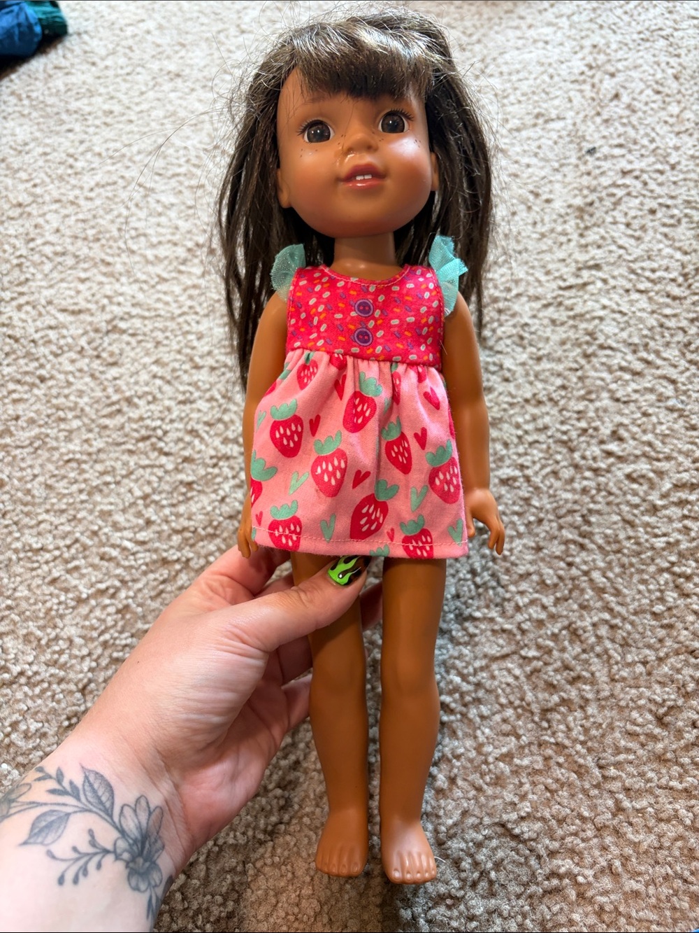 B72 American Girl Wellie Wishers “Ashlynn” 14.5’ doll